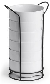 Zestaw 6 misek ze stojakiem, 800 ml