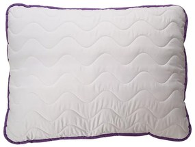 Poduszka kulkowa BELLA LAVENDER 70x90 cm, biała