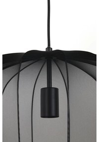 Czarna lampa sufitowa ø 50 cm Plumeria – Light &amp; Living