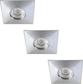 Rabalux 1079 - ZESTAW 3x LED Wpuszczana oprawa sufitowa do łazienki RANDY 3xLED/4W/230V hr