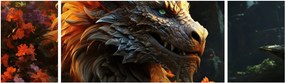 Obraz - Smok (170x50 cm)