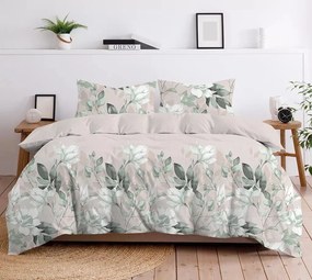 Pościel Bawełniana Greno Premium Zoi 200x220 Beżowa GRENO