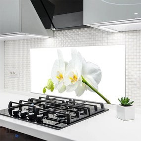 Szkło Ozdobne do Kuchni Niewinność Białego Storczyka