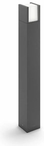 Philips Arbour UltraEfficient zewnętrzna lampasłupkowa LED 3,8 W 2700 K 77 cm, antracyt