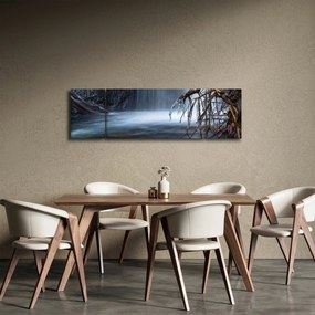 Obraz zimowej laguny (170x50 cm)
