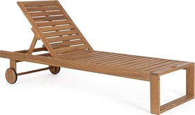 Leżak z drewna akacjowego z certyfikatem FSC 100% - MONSARAZ