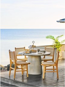 Okrągły stół ogrodowy ceramiczny ø 60 cm Bonnet – House Nordic