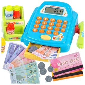 Woopie kasa sklepowa z półką i akcesoriami