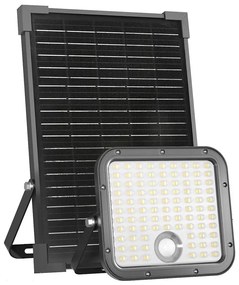 LED Zewnętrzny naświetlacz solarny z czujnikiem LED/30W/6,4V IP65 3000/4000K