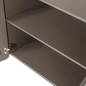 Brązowa komoda z litego drewna sosnowego 200x85x45 cm Root – WOOOD