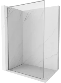 Mexen Kioto-F L ścianka prysznicowa Walk-in z ramką 95 x 202 cm, transparent 8 mm, chrom - 800-095-174-01-00