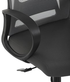 Autronic KA-S3015 GREY Krzesło biurowe, szare