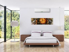 Obraz malarstwa z epoki starożytnej (170x50 cm)