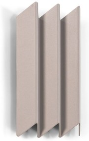Szarobeżowy metalowy wieszak ścienny Sensu – Spinder Design