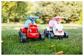 Falk traktorek rainbow biały z przyczepką od 1 roku