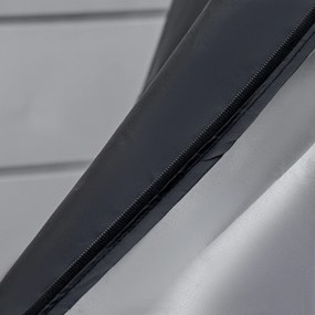 Outsunny pokrowiec na fotel wiszący wodoodporny 115x115x190 cm czarny | Aosom PL