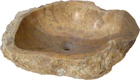 Umywalka nablatowa z naturalnego kamienia SAVONA