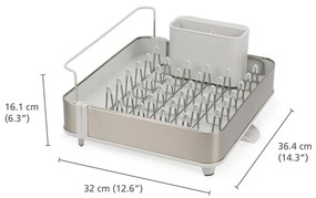 Metalowy ociekacz w kolorze srebra Extend – Joseph Joseph