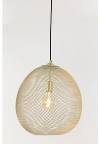 Lampa wisząca w kolorze złota z metalowym kloszem ø 40 cm Moroc – Light &amp; Living