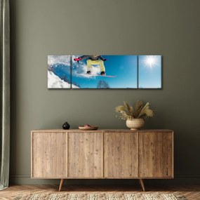 Obraz - Snowboardzista (170x50 cm)
