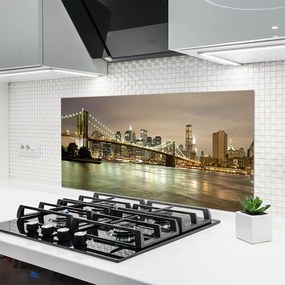Szkło Dekoracyjne do Kuchni Światła Nocnego Mostu