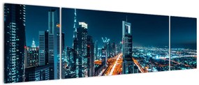 Obraz  - Noc w Dubaju (170x50 cm)