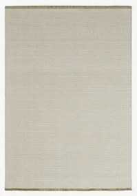 Prostokątny Dywan Z Wełny I Bawełny Quiteria 160 X 230 Cm & Zielony Lauerl - Sklum