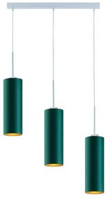 Lampa wisząca regulowana na srebrnym stelażu - B5-E00