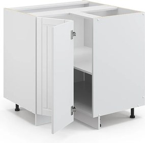 Szafka narożna biały domek wiejski 80.5x60x82 fame-line