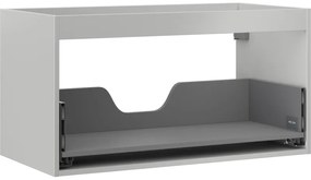 Mexen Box-A korpus szafki podumywalkowej 90 cm, 1 szuflada, szary mat - 91AX0-0900-470-1-62