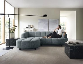 Narożnik VELPA S z elektryczną regulacją siedziska Lewostronny wolnostojący w tkaninie PUENTE 94 WERSAL