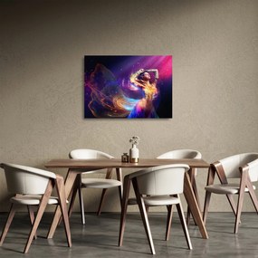 Obraz na szkle mistycznej kobiety (70x50 cm)