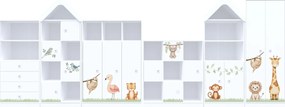 Komplet mebli do przedszkoli i żłobków Blox Nature 2
