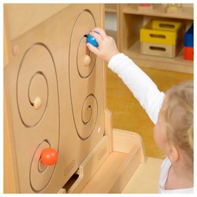 Masterkidz tablica przesuwna kształt motyla montessori