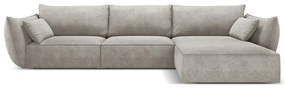 Jasnoszary narożnik (prawostronny) Vanda – Mazzini Sofas