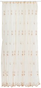Beżowa firanka 140x245 cm Edith – Mendola Fabrics