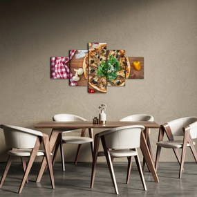 Obraz pizzy (125x70 cm)