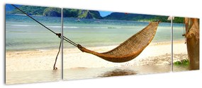 Obraz - Relaks na plaży (170x50 cm)