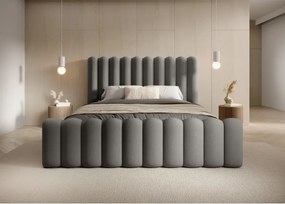 Łóżko Mona VII 160 w tkaninie Magic Velvet 2217