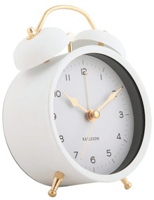 Budzik retro TWIN BELL, Ø 9,7 cm