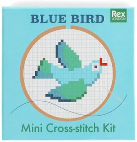 Zestaw kreatywny Cross-stitch Kit Blue Bird – Rex London