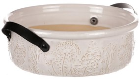 Osłonka na kwiaty  Flores, 29 x 8 x 24 cm, ceramika