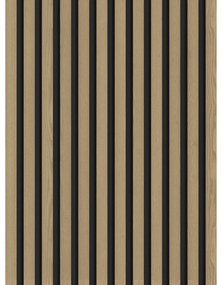 Mexen Lam-B lamele ścienne 275 x 30 cm, płyta HDF 4 mm, fornir techniczny, Dąb Szlachetny - S100-275307-3015-004