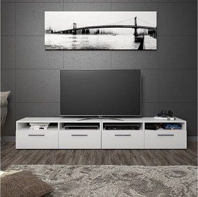 Lowboard biały 190x33.2x38 diego