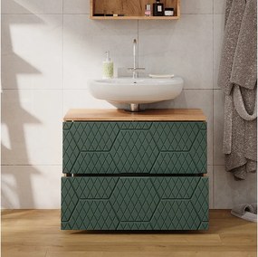 Szafka podumywalkowa zielony 80x41x58.6 irma