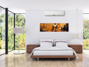 Obraz - Abstrakcja wróżki (170x50 cm)