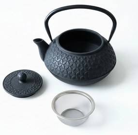 Czajnik żeliwny z zaparzaczem SABI, 1000 ml