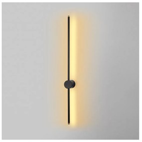 Czarny kinkiet LED ø 7 cm Sword – Opviq lights