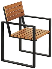 Drewniane krzesło ogrodowe Jasaro 18X