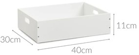 Skrzynia do przechowywania, 40x30x11 cm, ZELLER
